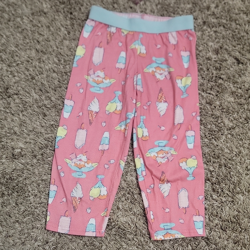 Carter's Pink Ice Cream Print Pajama Bottoms